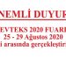 Evteks Fuarı Ertelendi