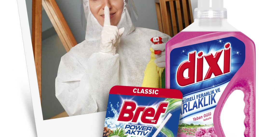 Bref ve Dixi ile Sağlık Çalışanlarımızın Evleri Tertemiz