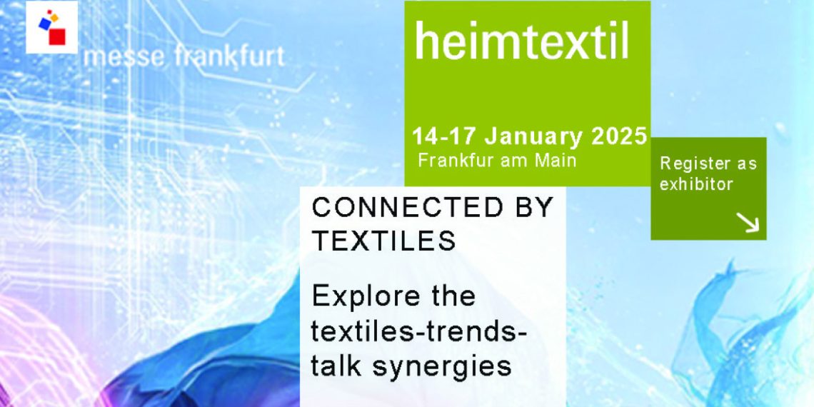 Gobal stage for inspiration:  Heimtextil expands product range and makes textile interior design more visible than ever before
