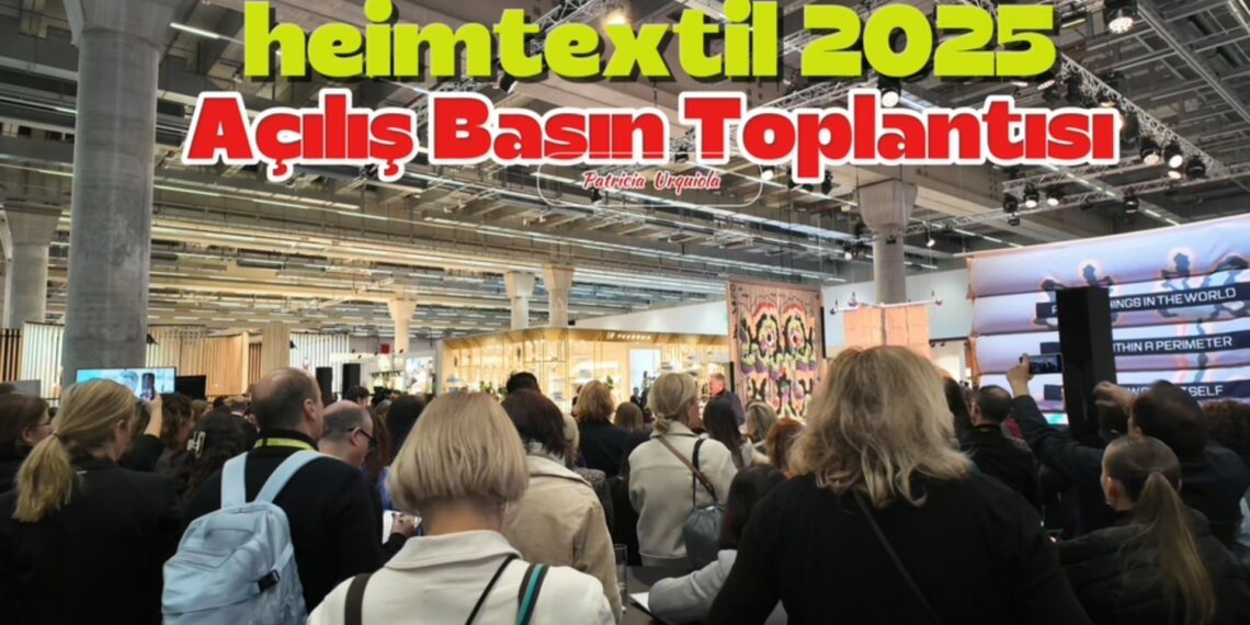 Heimtextil 2025 Açılış Basın Toplantısı – Patricia Urquiola