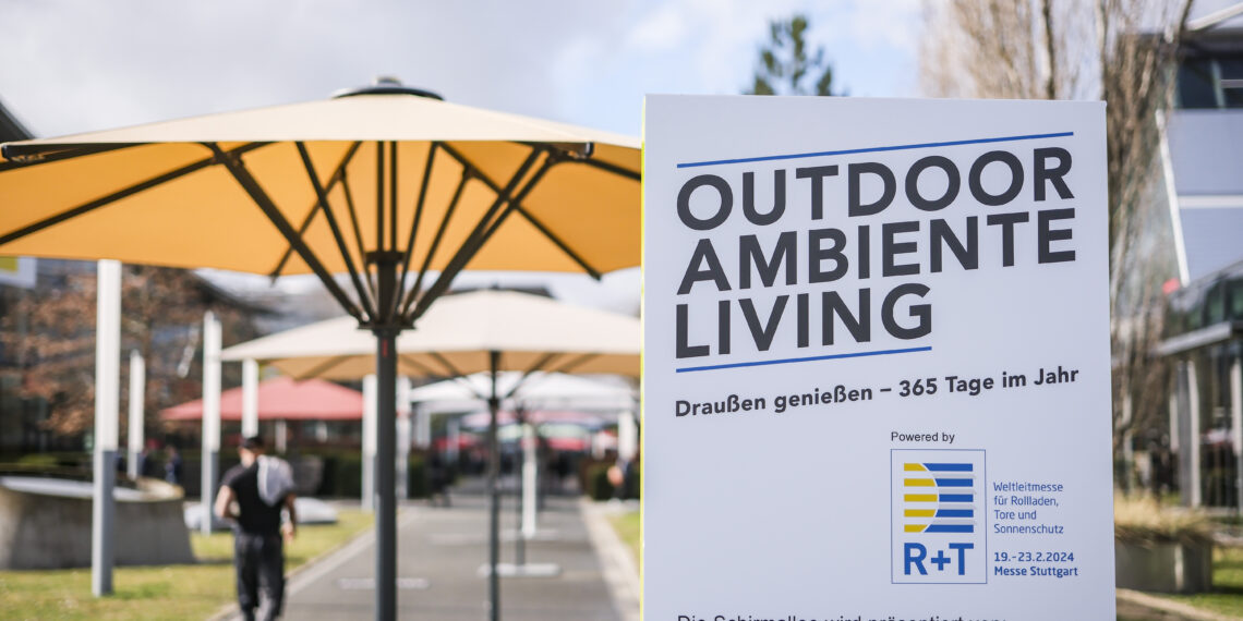 From pergolas to large sunshade systems: OUTDOOR. AMBIENTE. LIVING. 2026